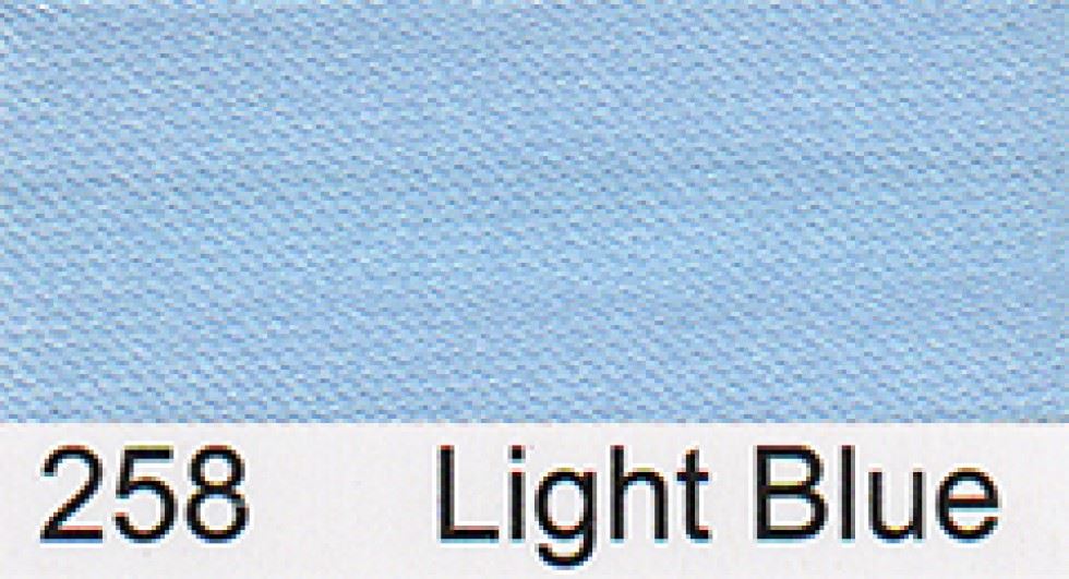 Essential Trimmings Light Blue Satin Bias Binding Tape
