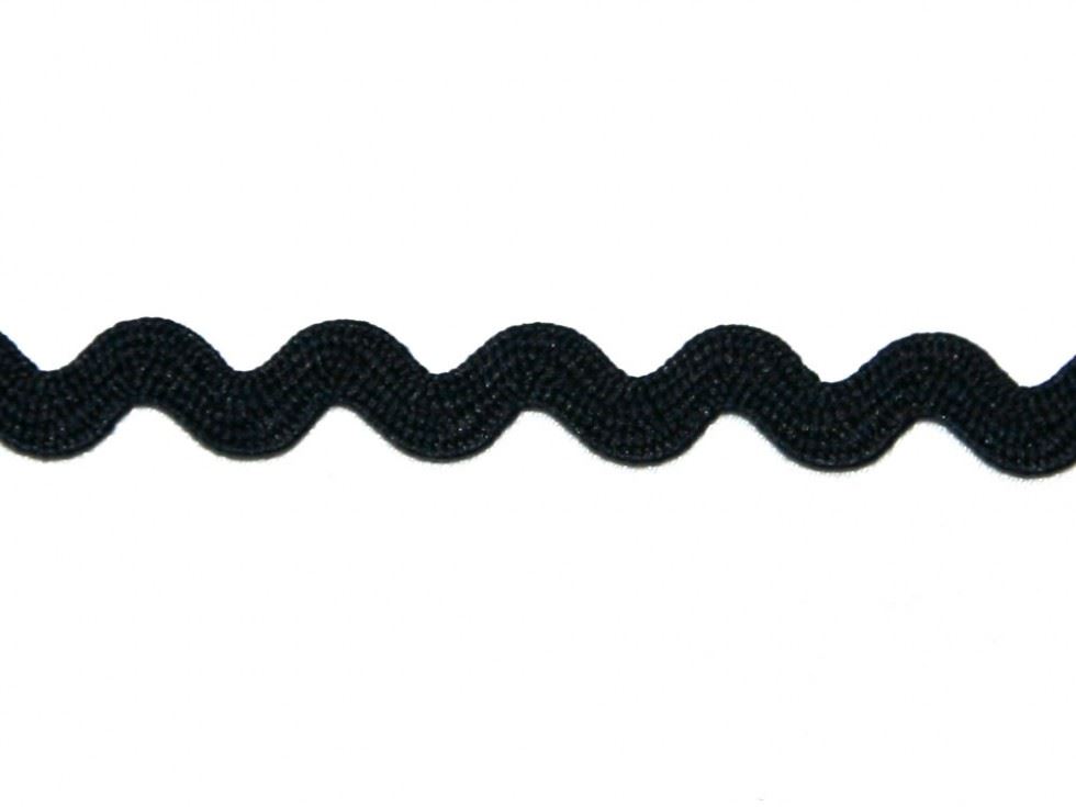 Essential Trimmings Navy Ric Rac Trim (Value Roll)