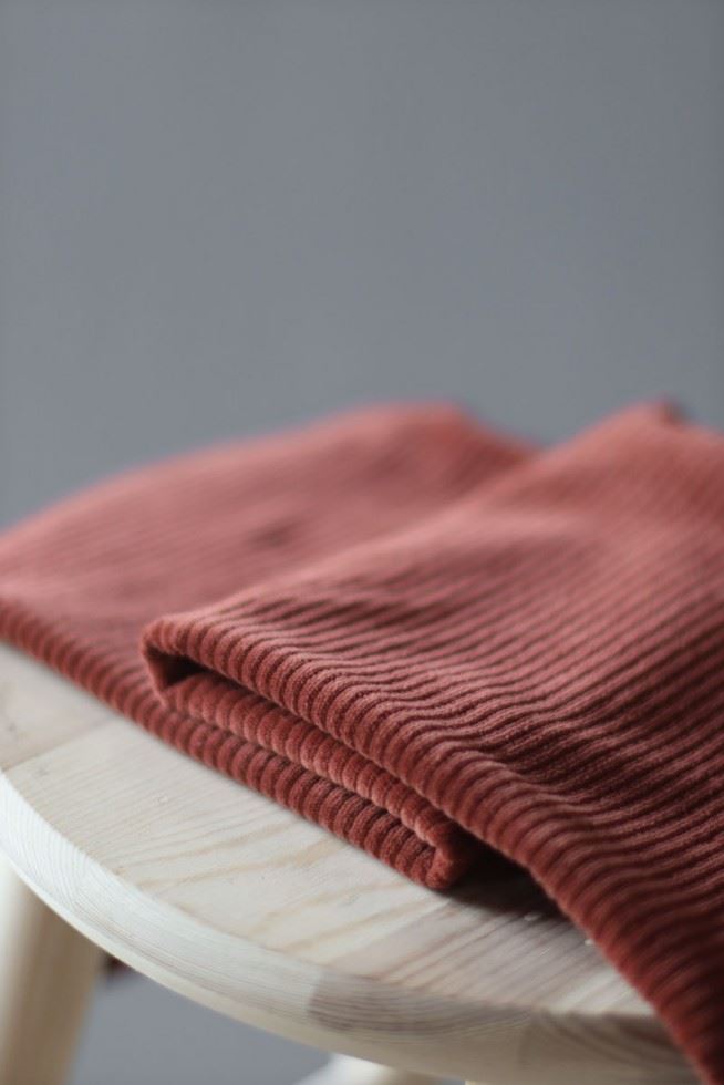 Mind The Maker Sienna Organic Cotton Velvety Cord Fabric