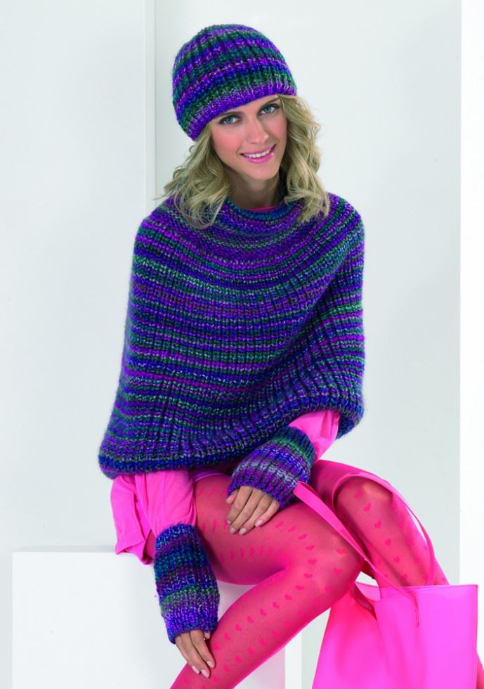 Stylecraft Harlequin Knitting Pattern 8681
 