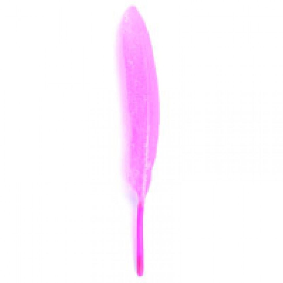 Trimits Cerise Feathers With Glitter (Value Pack Of 5)