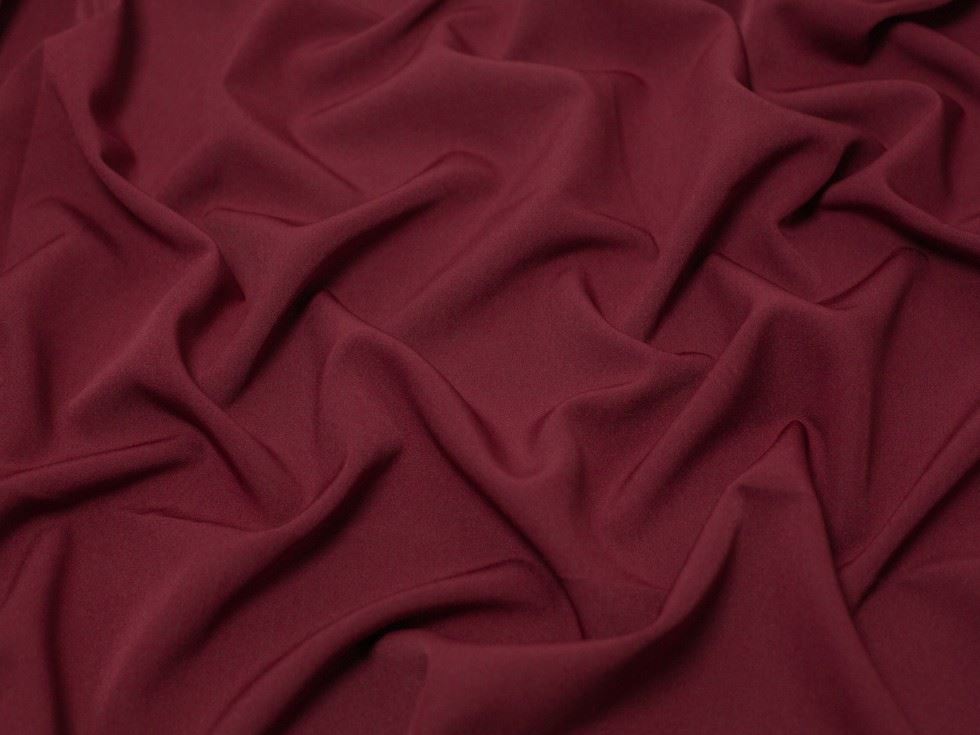 Minerva Core Range Wine Barbi Four Way Stretch Suiting Fabric