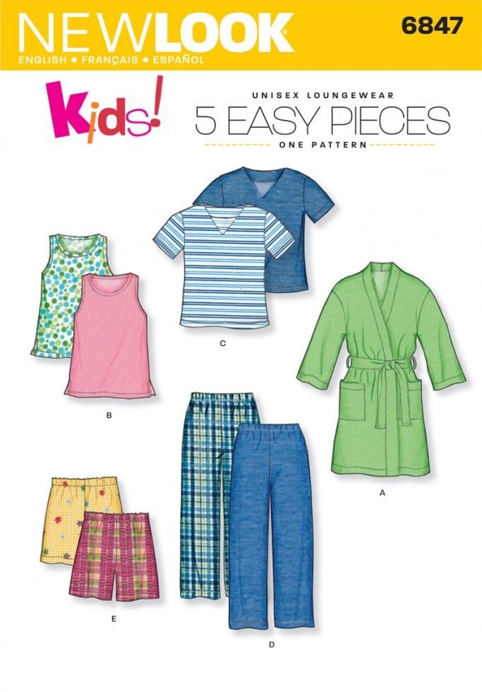 New Look Paper Sewing Pattern 6847
 