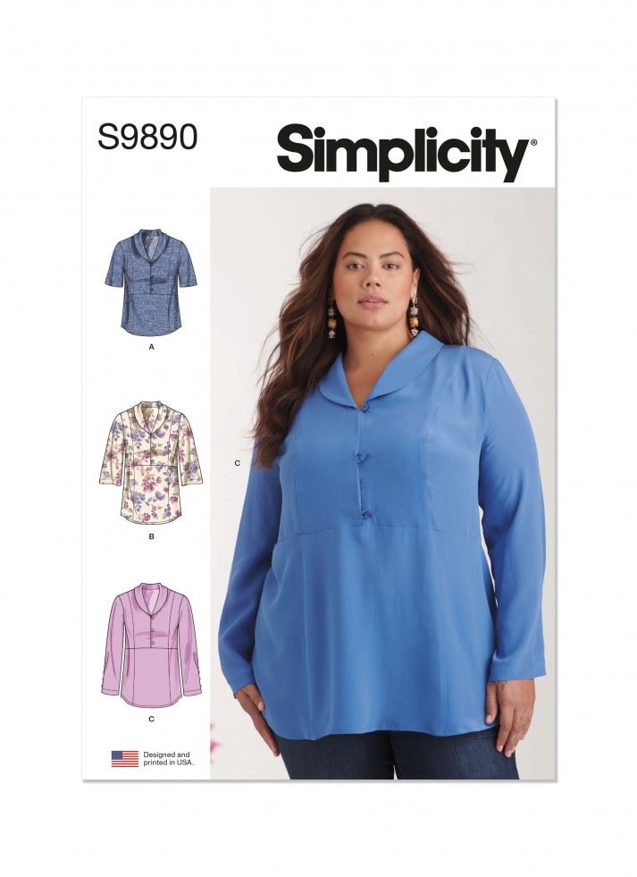 Minerva Sewing Pattern 9890 Simplicity Simplicity-9890-W3