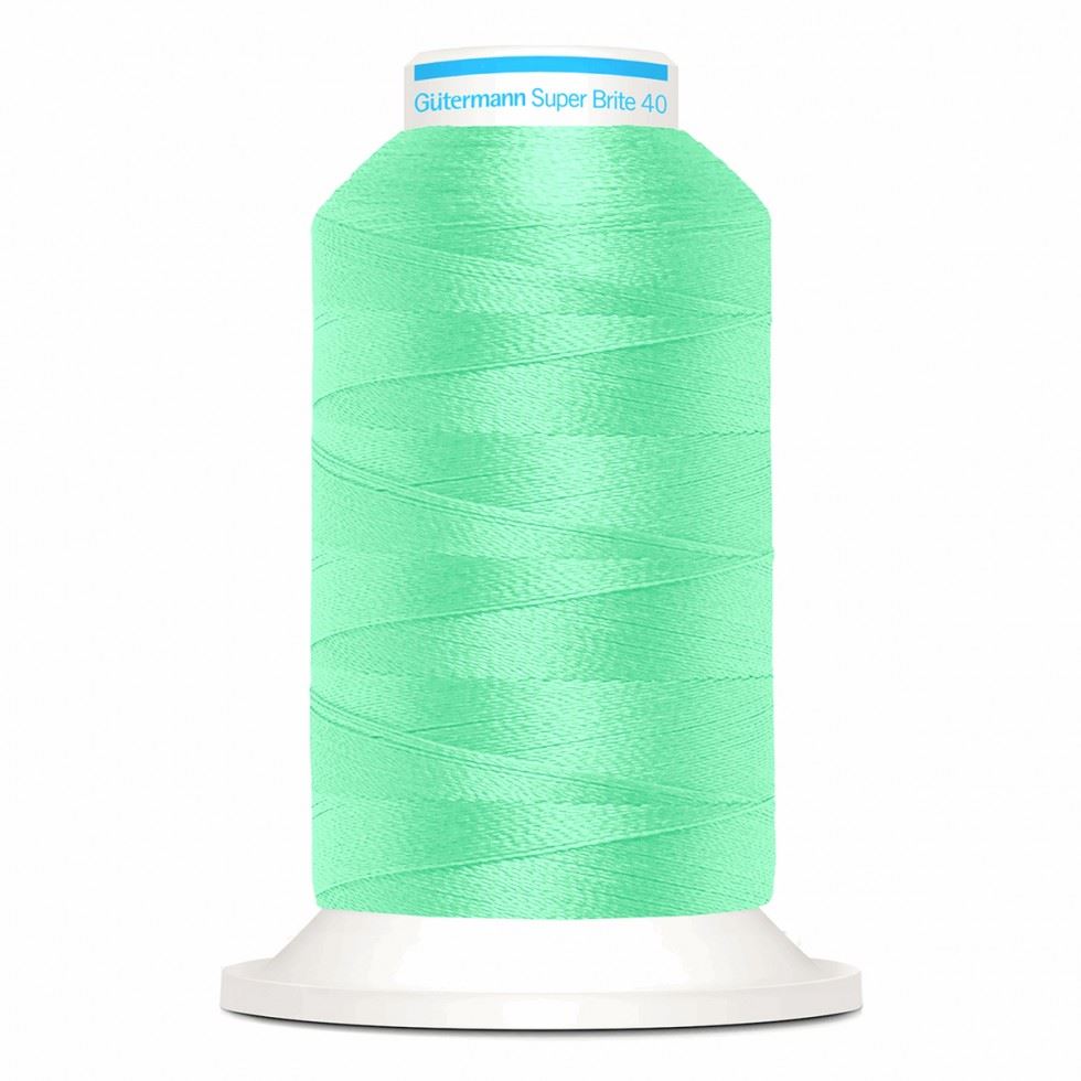 Gutermann 9106 Super Brite Polyester 40 Embroidery Thread