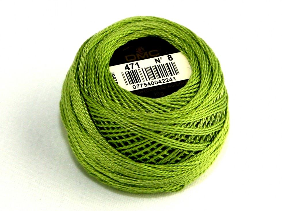 Dmc Size 8 Cotton Perle Thread 471
