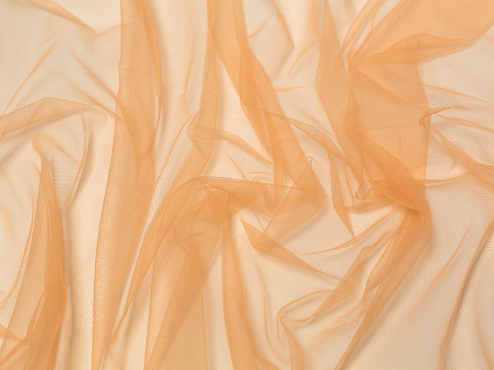 Minerva Core Range Dolce Vita Soft Italian Tulle Fabric Salmone
 