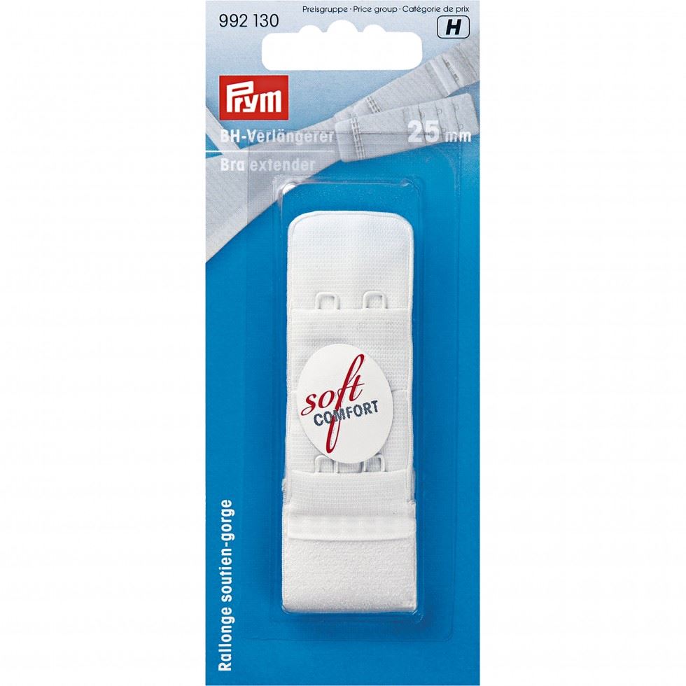Minerva Bra Extenders White Prym 992130