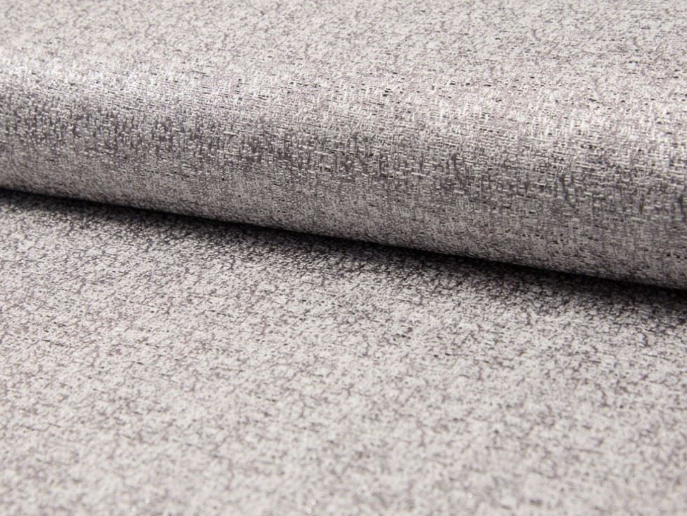 Silver Grey Deadstock Tweed Coating Fabric
