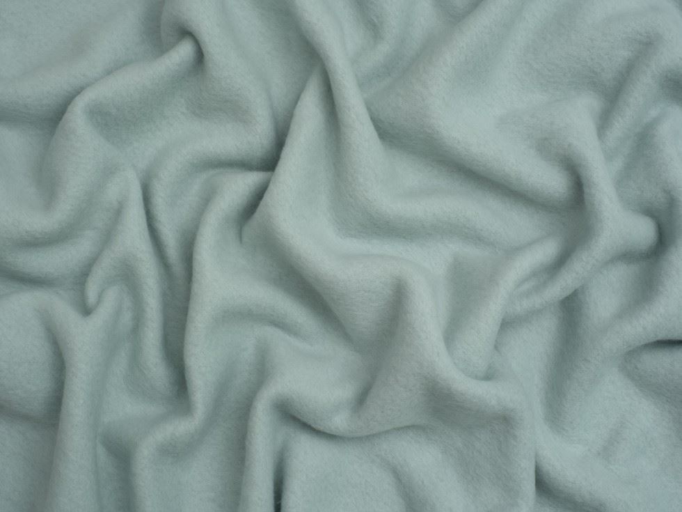 Minerva Core Range Duck Egg 100% Cotton Fleece Fabric