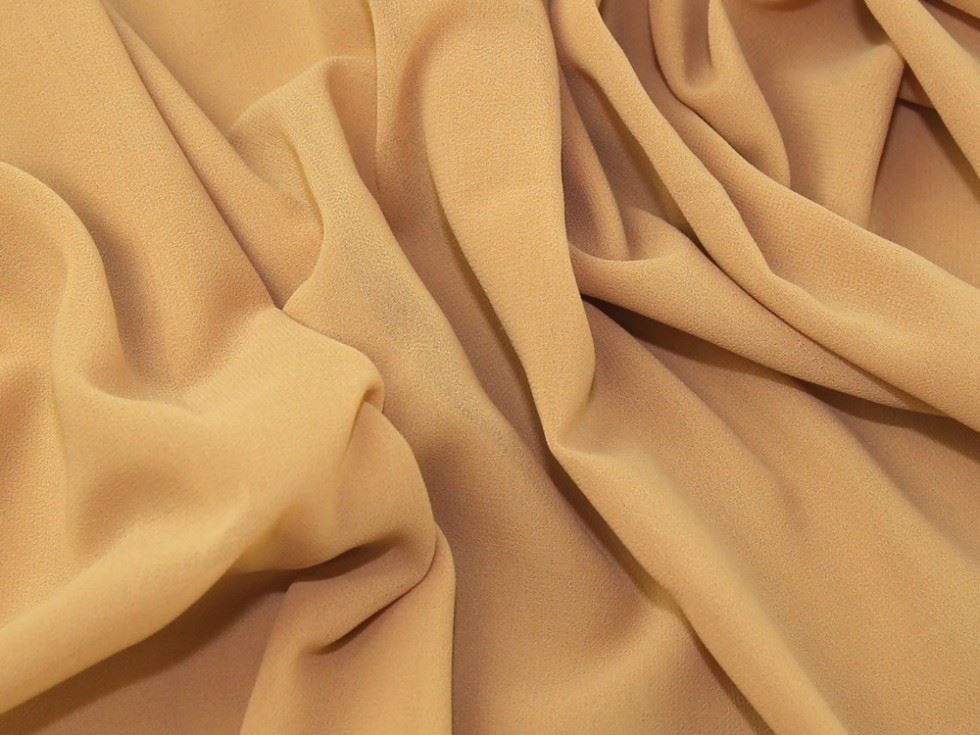 Deadstock Synergy Light Georgette Fabric Gold
 