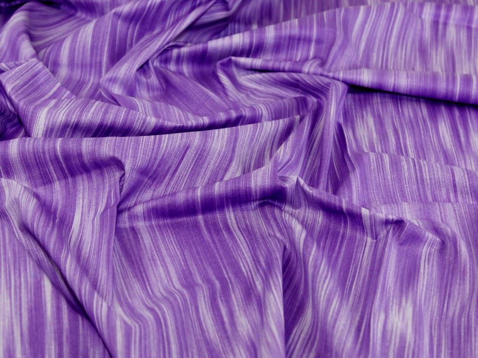 John Louden Pansy 100% Cotton Fabric