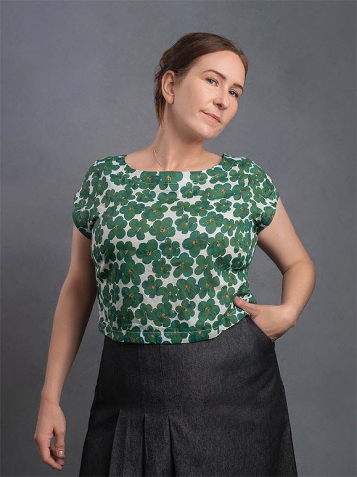 Sussex Seamstress Paper Sewing Pattern Salvington Top