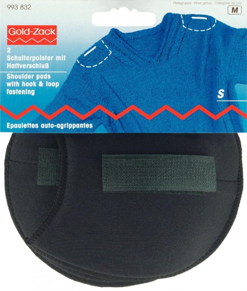 Prym Raglan Shoulder Pads Black
 