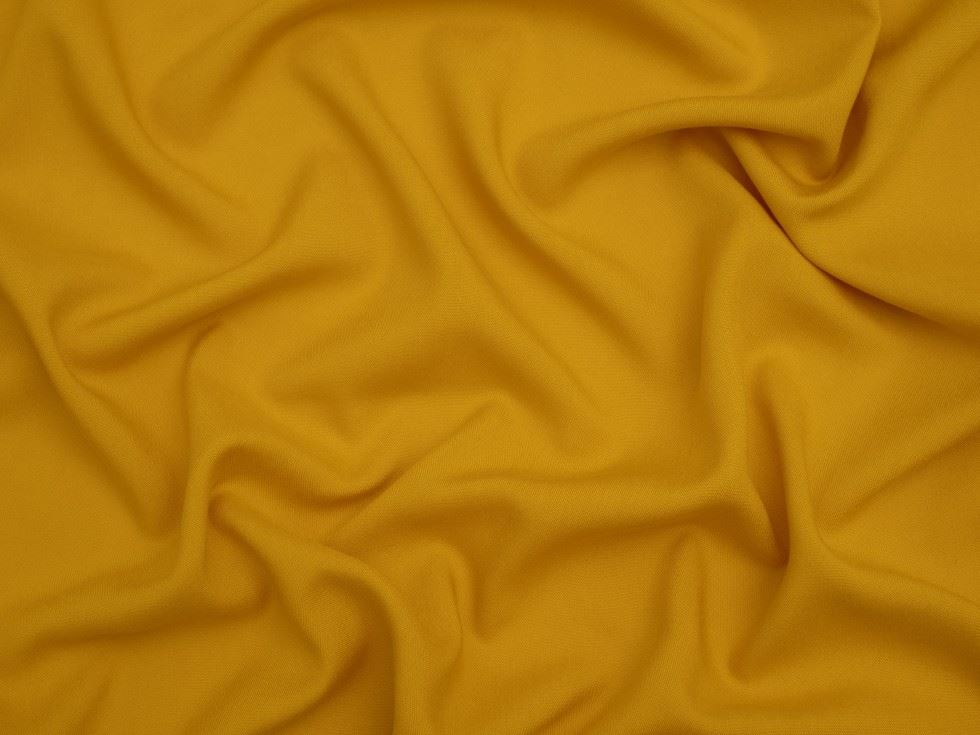 Minerva Core Range Viscose Poplin Fabric Mustard
 