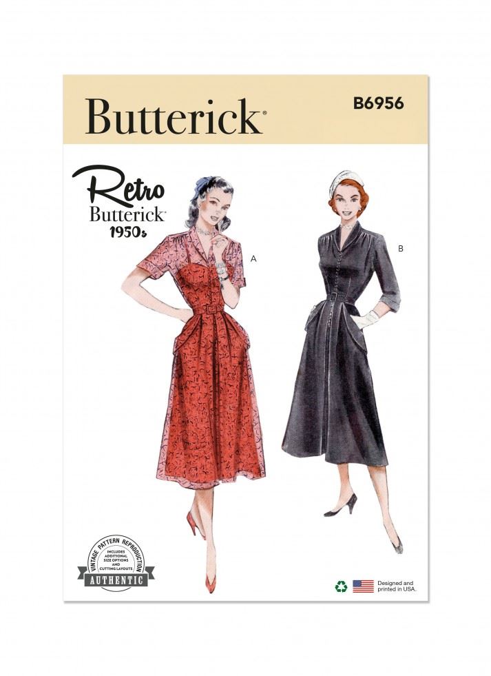 Minerva Sewing Pattern 6956 Butterick Butterick-6956-Y5