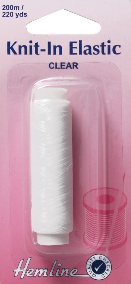 Hemline Clear Fine Elastic