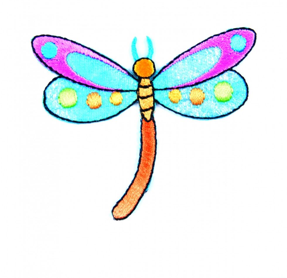 Craft Factory Patch Motif Dragonfly