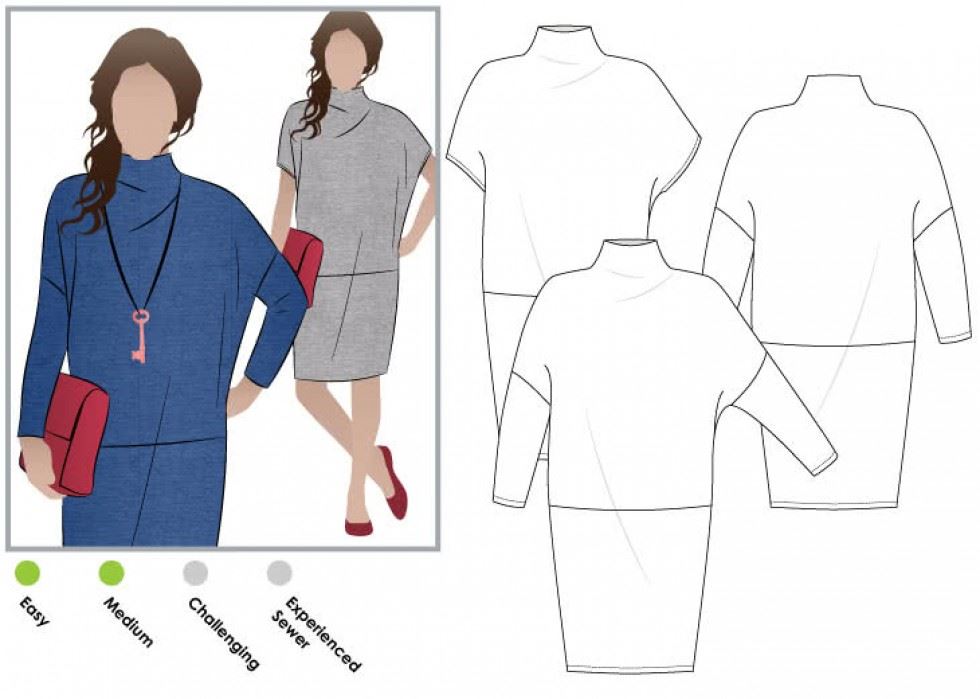 Style Arc Paper Sewing Pattern Cher Dress
