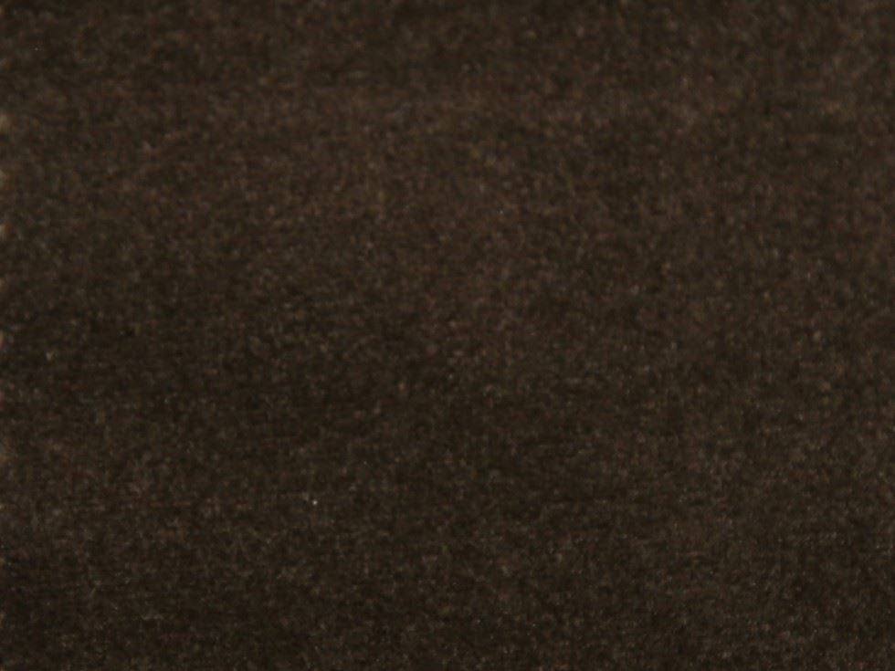 Stof France Vienne Velour Stretch Knit Fabric Dark Brown