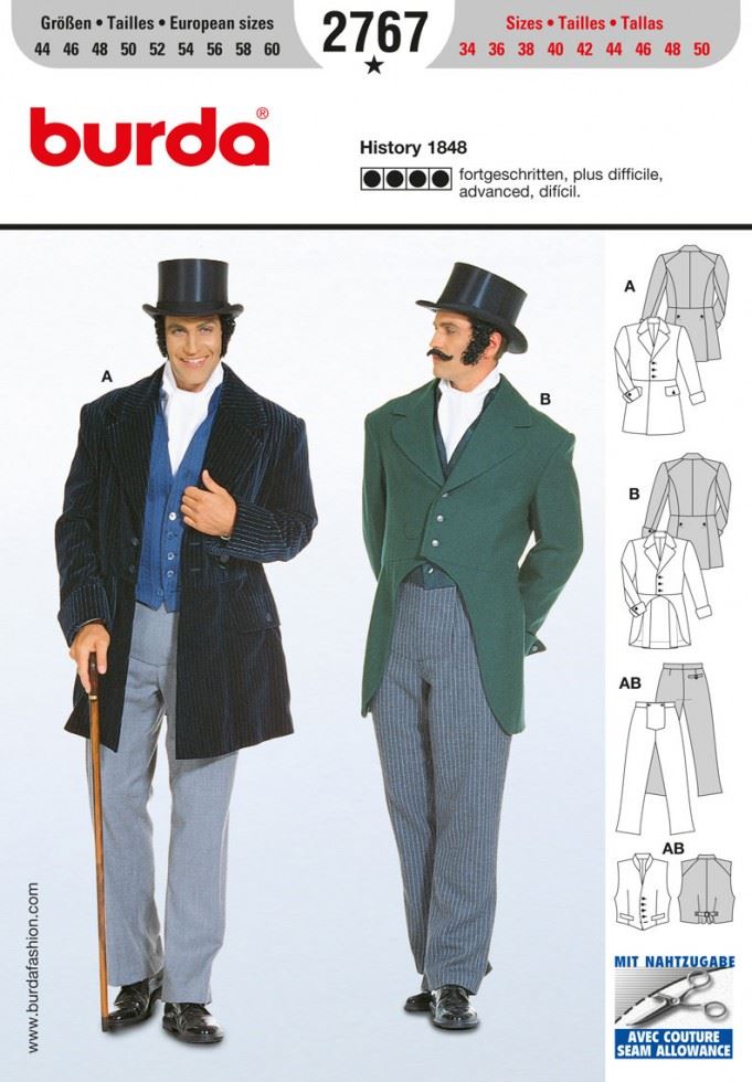 Burda Paper Sewing Pattern 2767
 