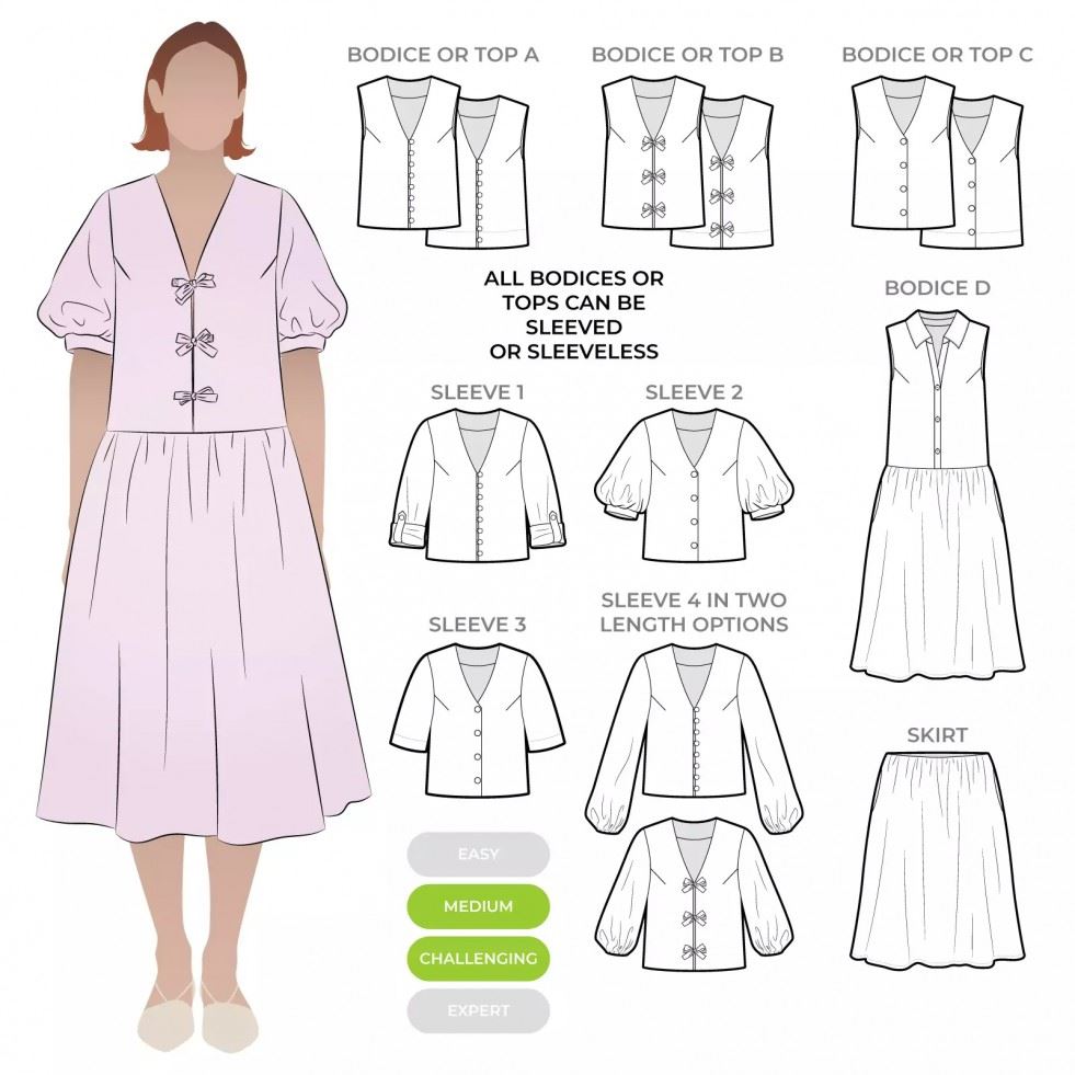 Style Arc Paper Sewing Pattern Porter Pack