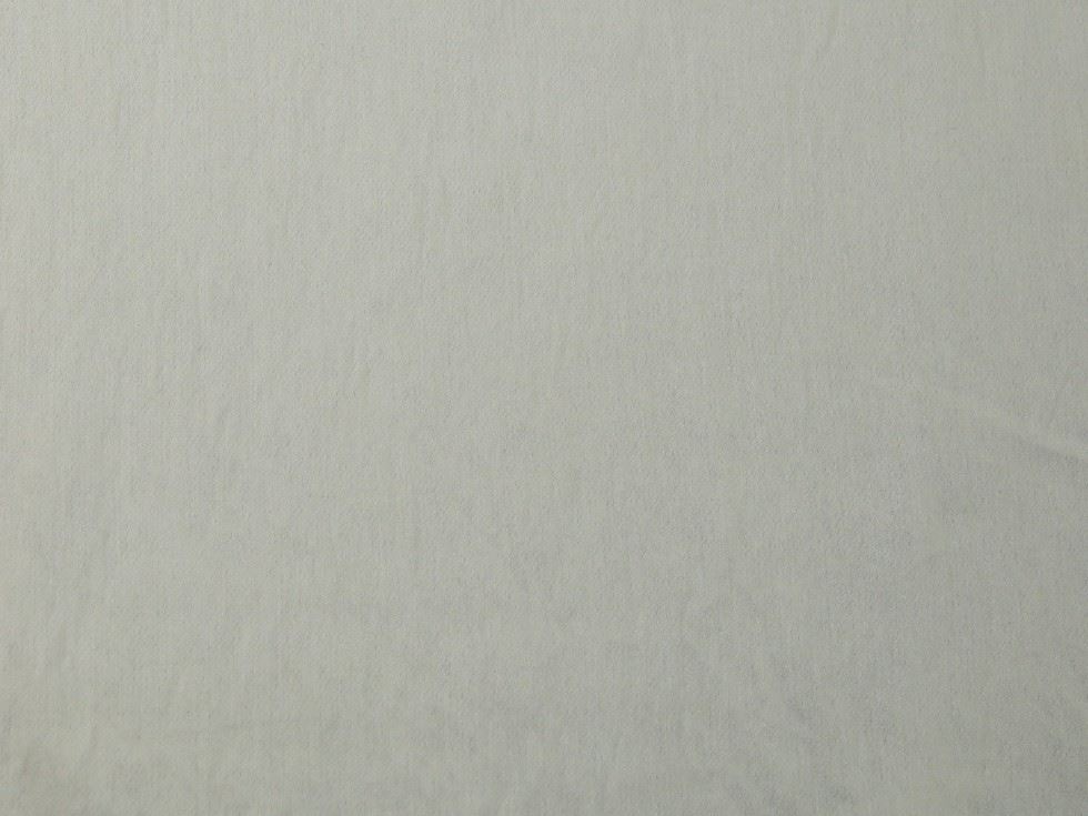 Deadstock Washed Viscose Crepe Fabric White