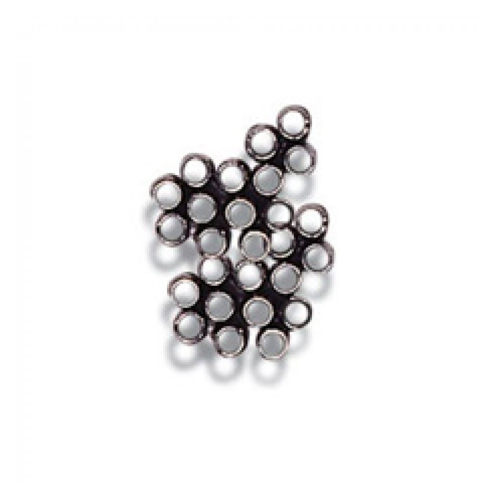 Trimits Silver Crimp Bead Findings (Value Pack Of 5)