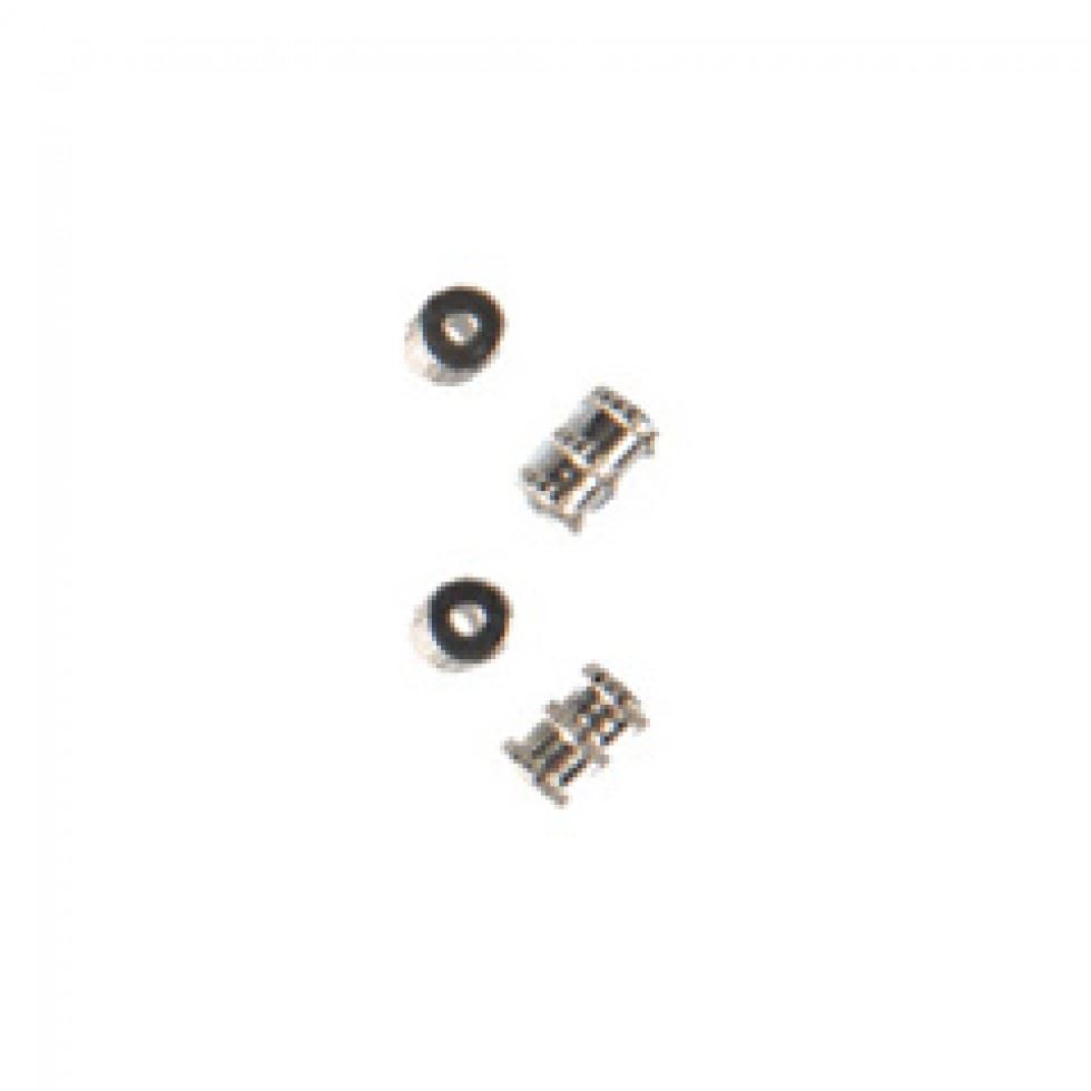 Trimits Silver Tube Space Findings (Value Pack Of 5)