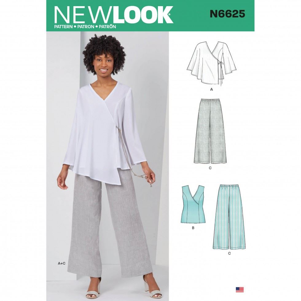 New Look Paper Sewing Pattern 6625
 