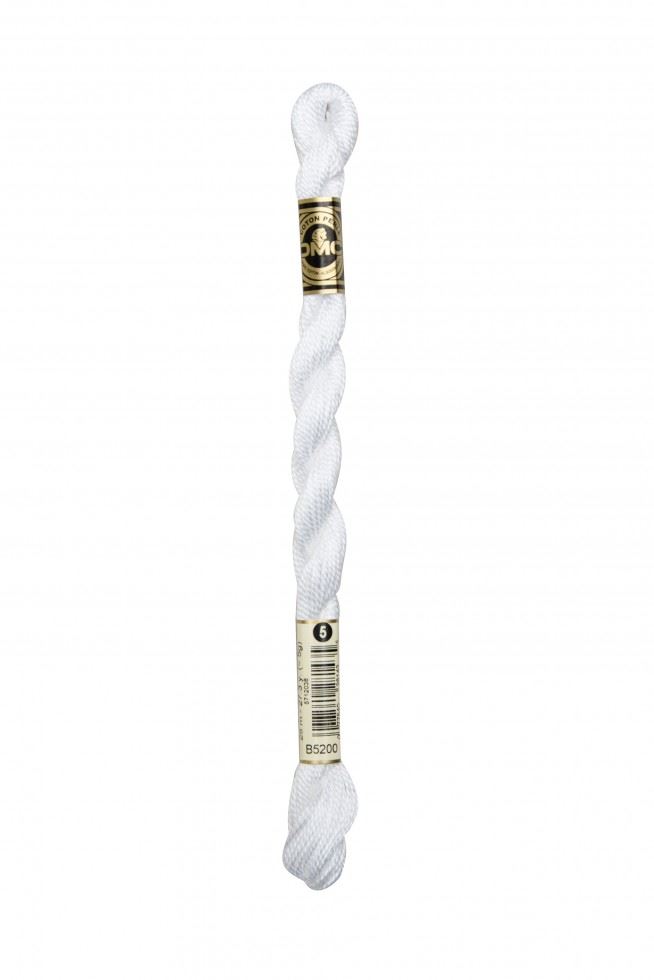 DMC Size 5 Cotton Perle Thread B5200
 