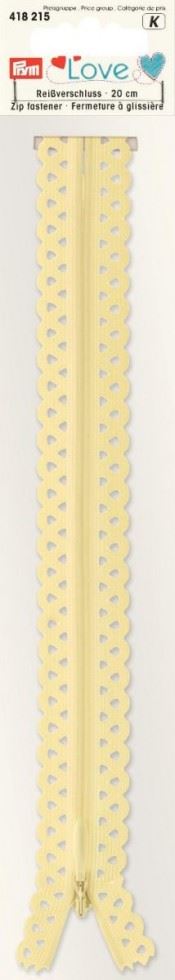 Prym Love Lace Dress Zips Pale Yellow
 