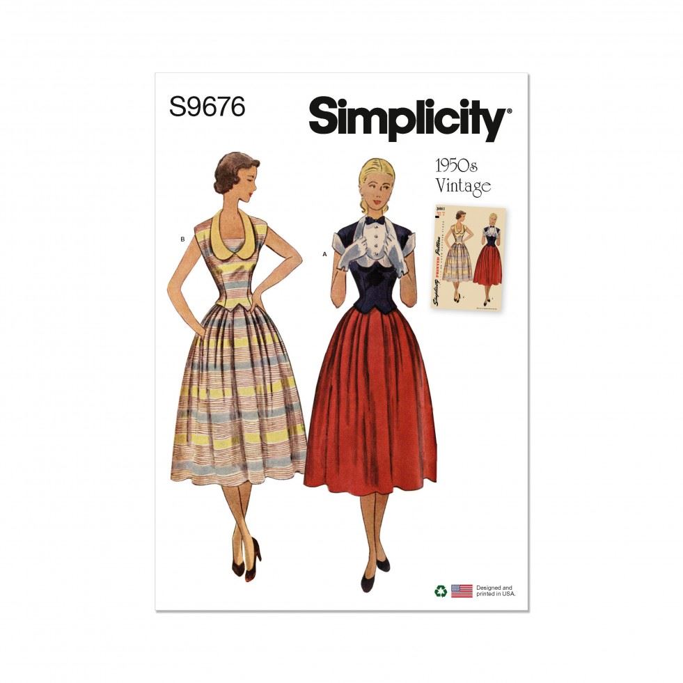 Simplicity Paper Sewing Pattern 9676
 
