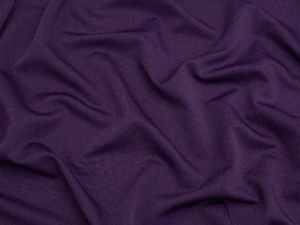 Minerva Core Range Heavy Scuba Crepe Stretch Knit Fabric Imperial
 