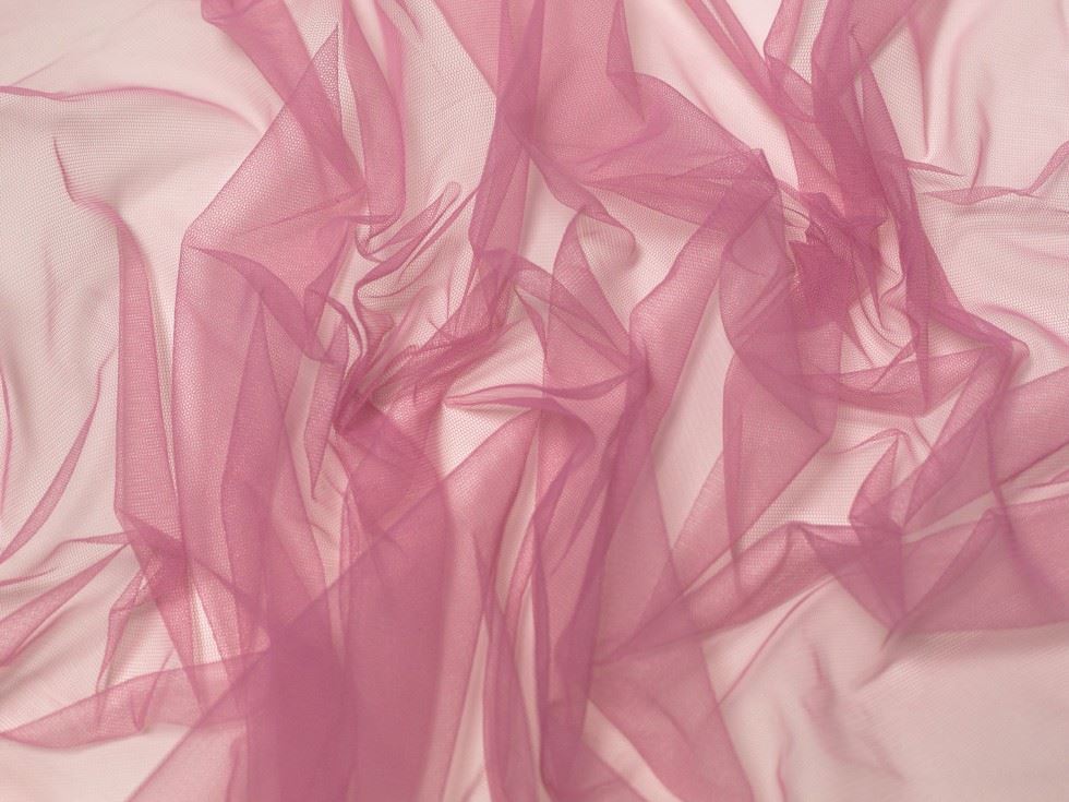 Minerva Core Range Dolce Vita Soft Italian Tulle Fabric Rosashock
 