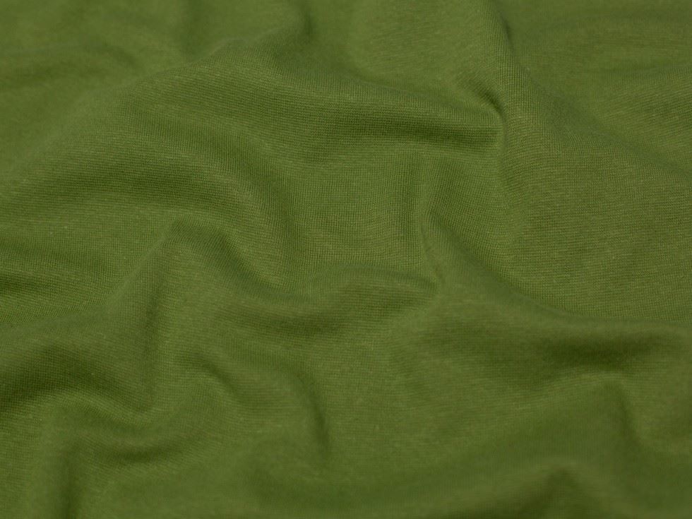 Minerva Core Range Tubular Ribbing Stretch Knit Fabric Khaki
 