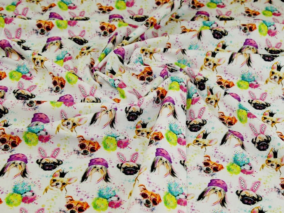 John Louden Multicoloured 100% Cotton Fabric
