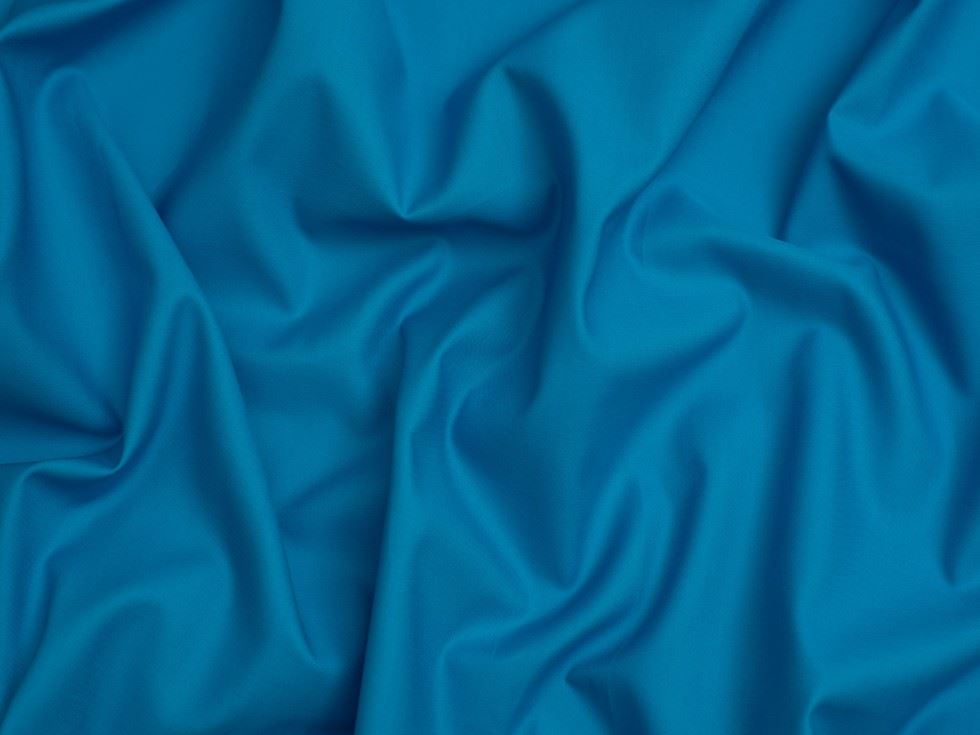 Cotton Sateen Fabric Peacock