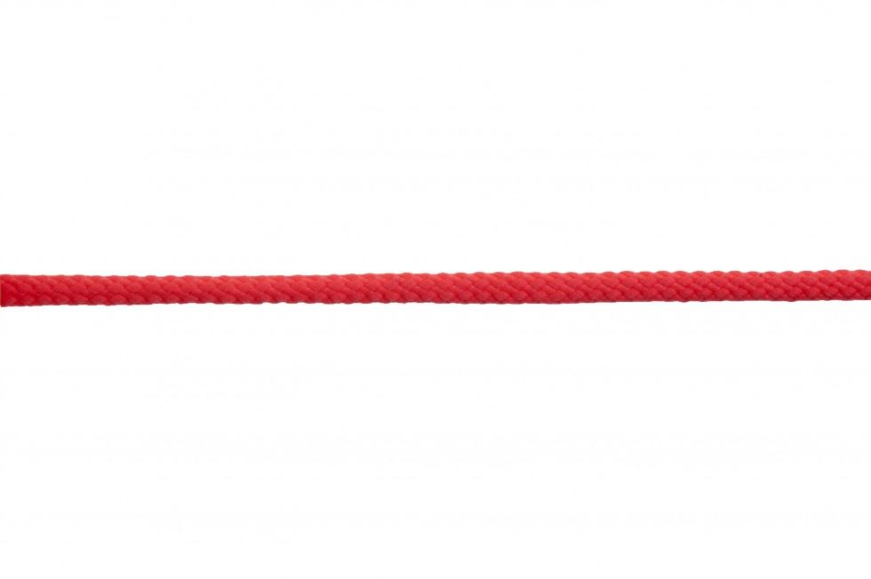 Essential Trimmings Fluorescent Pink Polyester Braided Cord (Value Roll)