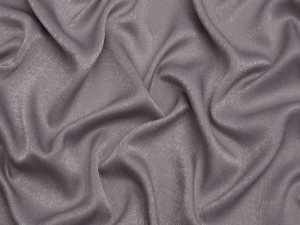 Minerva Core Range Silver Velvet Touch Satin Fabric