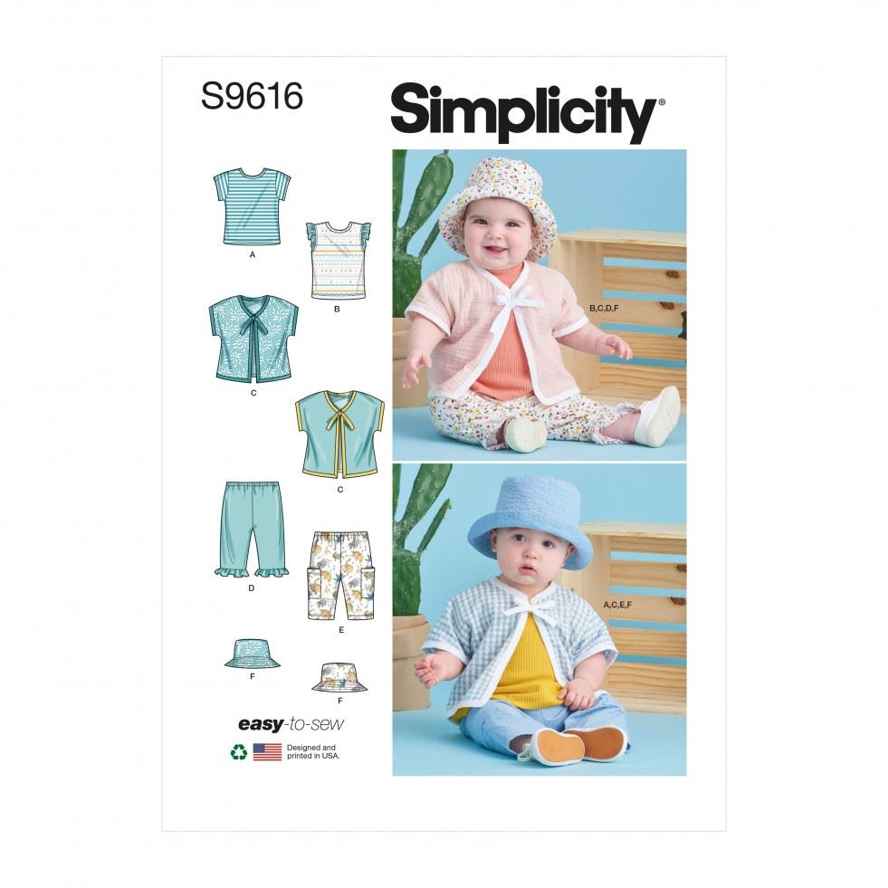 Simplicity Paper Sewing Pattern 9616
 
