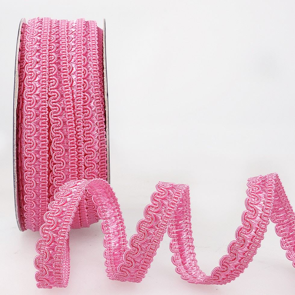 Stephanoise Rayon Braid Trim Pink
 