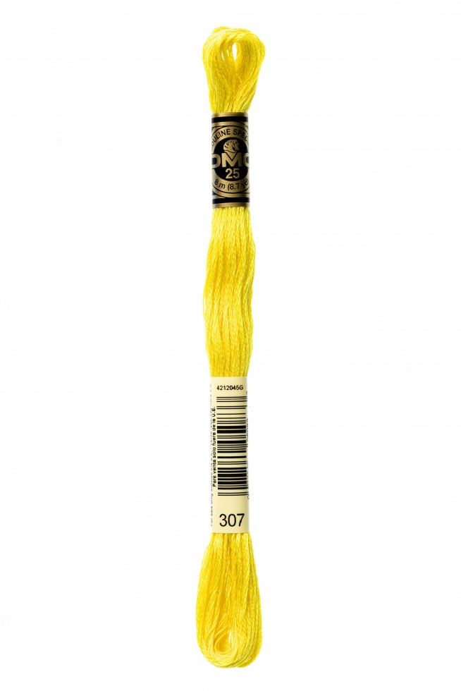 DMC Stranded Cotton Embroidery Thread 307
 