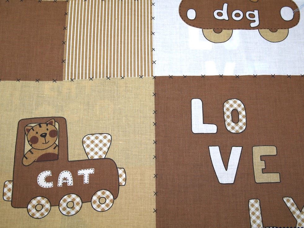 Beige Deadstock 100% Cotton Fabric