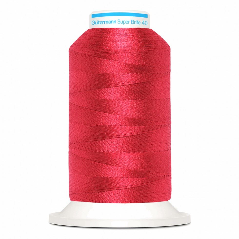 Gutermann 5772 Super Brite Polyester 40 Embroidery Thread
