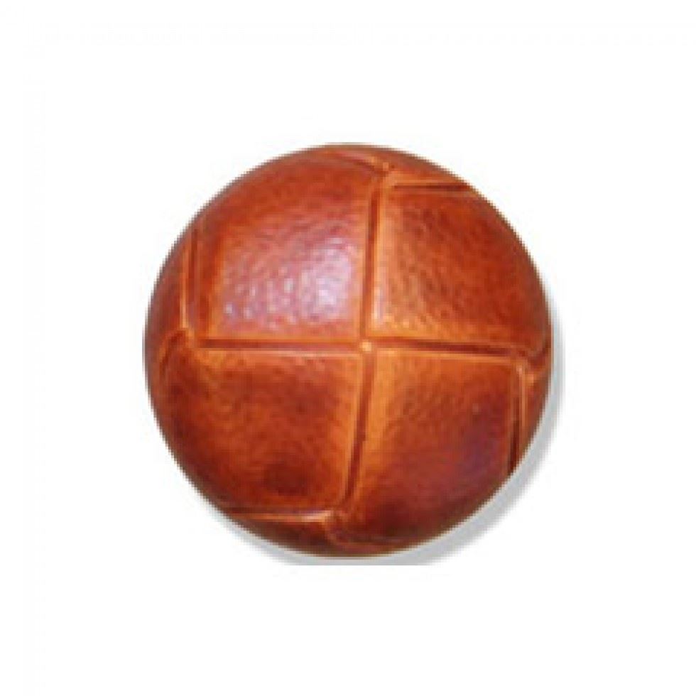 Trimits Russet Imitation Leather Shank Buttons (Value Pack)