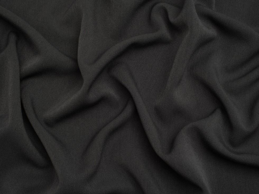 Minerva Core Range Deep Grey Wool Touch Stretch Woven Suiting Fabric