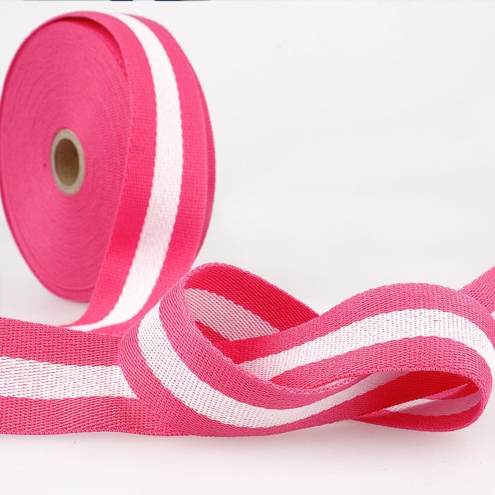 Stephanoise Polyester Webbing Fuchsia Pink