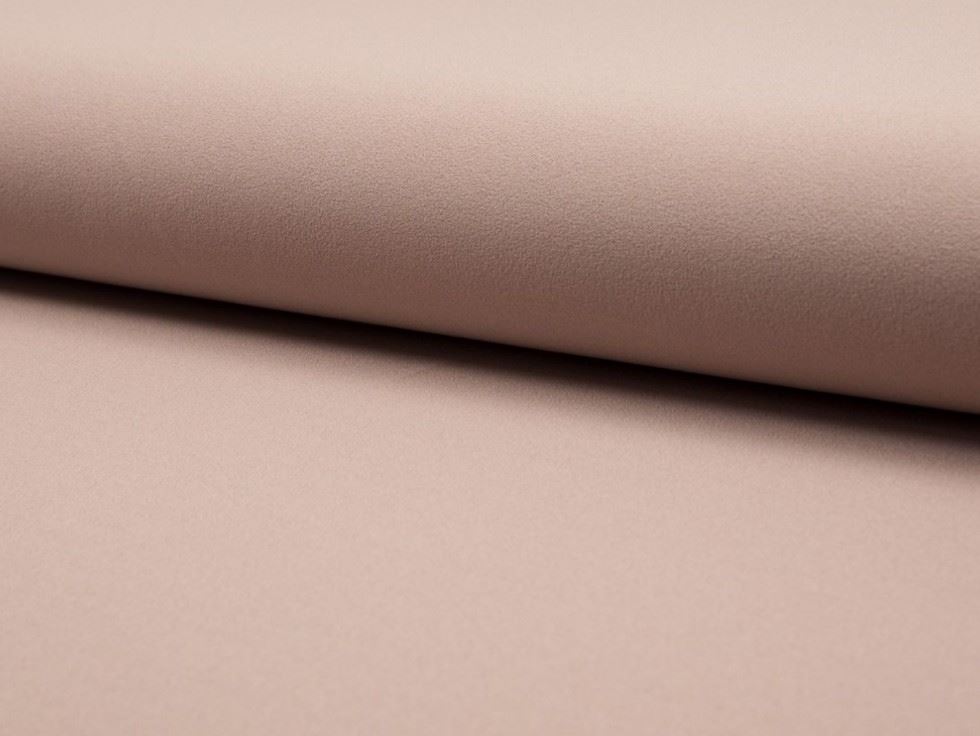 Blush Deadstock Scuba Crepe Stretch Knit Fabric