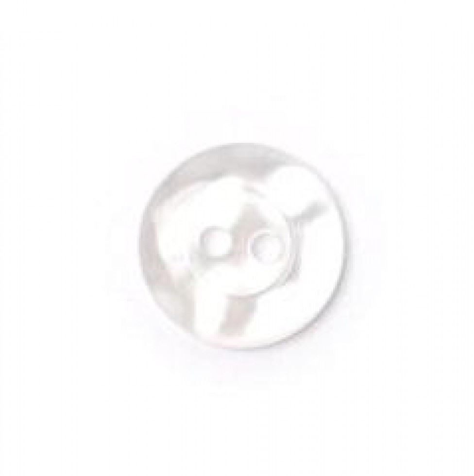 Crendon Round Glossy Buttons (Value Pack) White